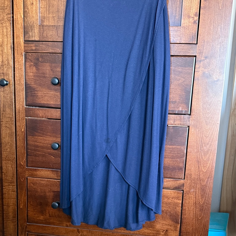 Elegant Navy Blue Gap Women's Skirt